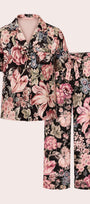 Floral Bridesmaid Pyjamas | Satin Lounge Set