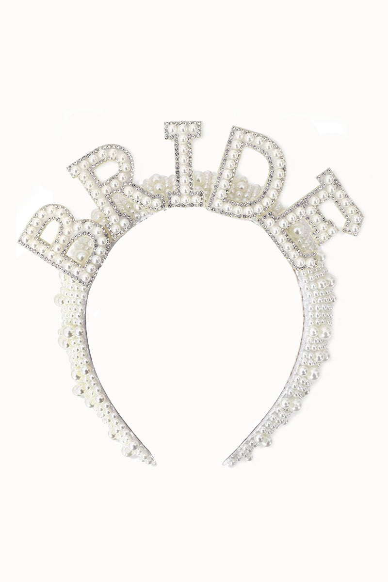 Bride Pearl Headband