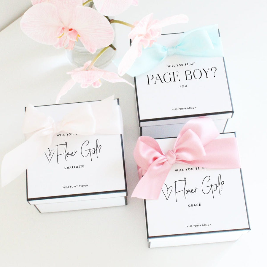 Flower Girl Personalised Gift Box