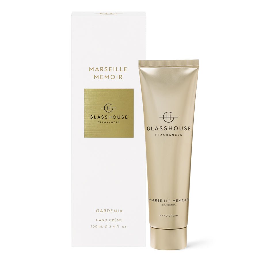Glasshouse Fragrances 100ml MARSEILLE MEMOIR Hand Cream