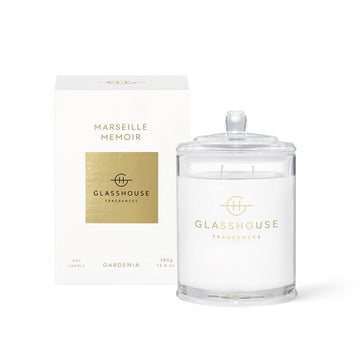 Glasshouse Fragrances 380g MARSEILLE MEMOIR Candle