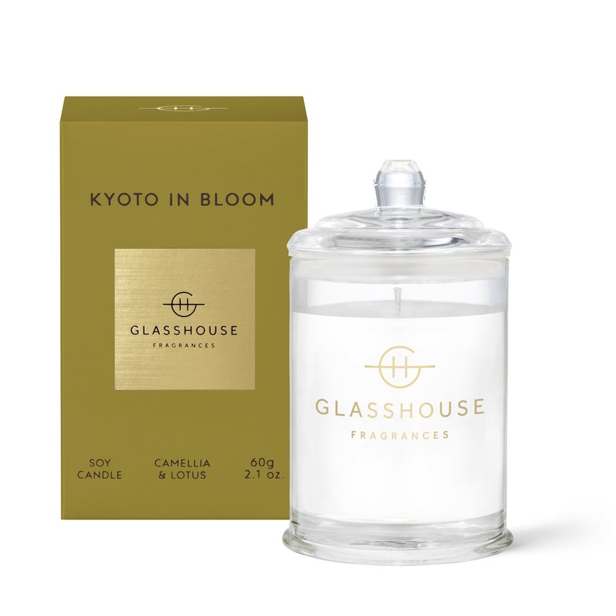 Glasshouse Fragrances 60g KYOTO IN BLOOM Candle