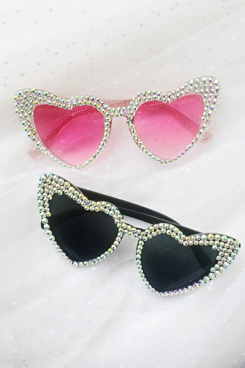 Glitz Heart Sunglasses
