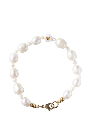 HEART Bracelet - Pearl