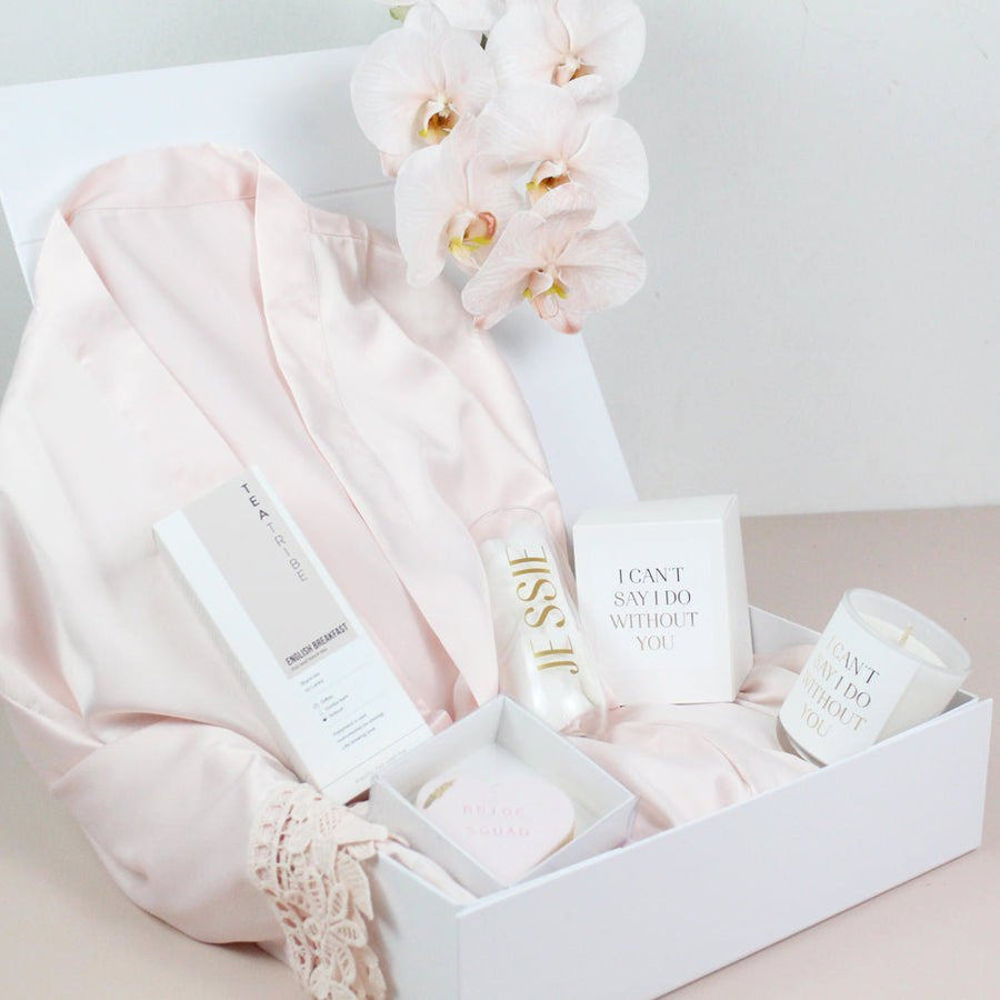 Pretty in Pink Bridesmaid Proposal Gift Box