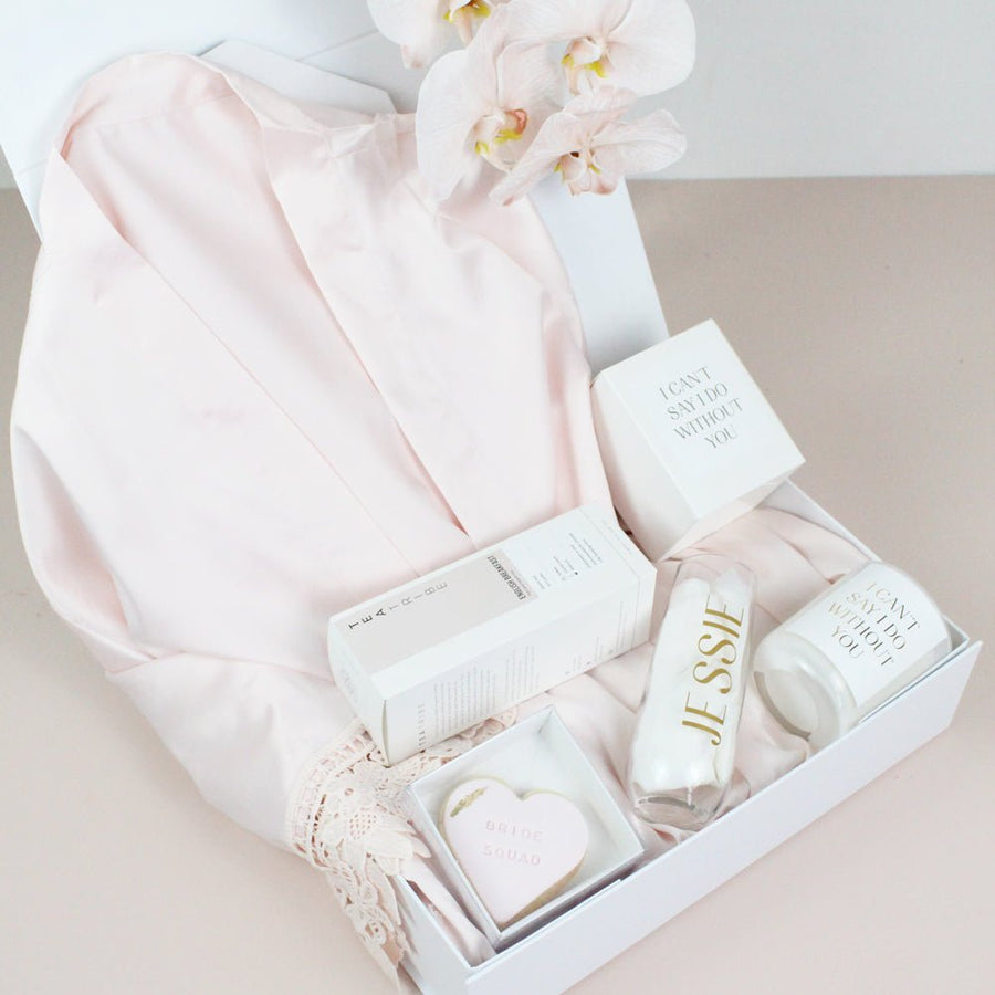 Pretty in Pink Bridesmaid Proposal Gift Box