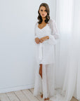 Glittery Bridal Robe | Getting Ready Robe | Wedding Morning Robe