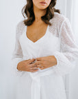 Glittery Bridal Robe | Getting Ready Robe | Wedding Morning Robe