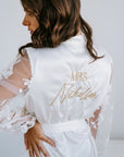 Lace Bridal Robe | Bridal Robes | Getting Ready Robe