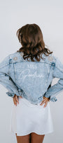 Bride Denim Jacket Embellished