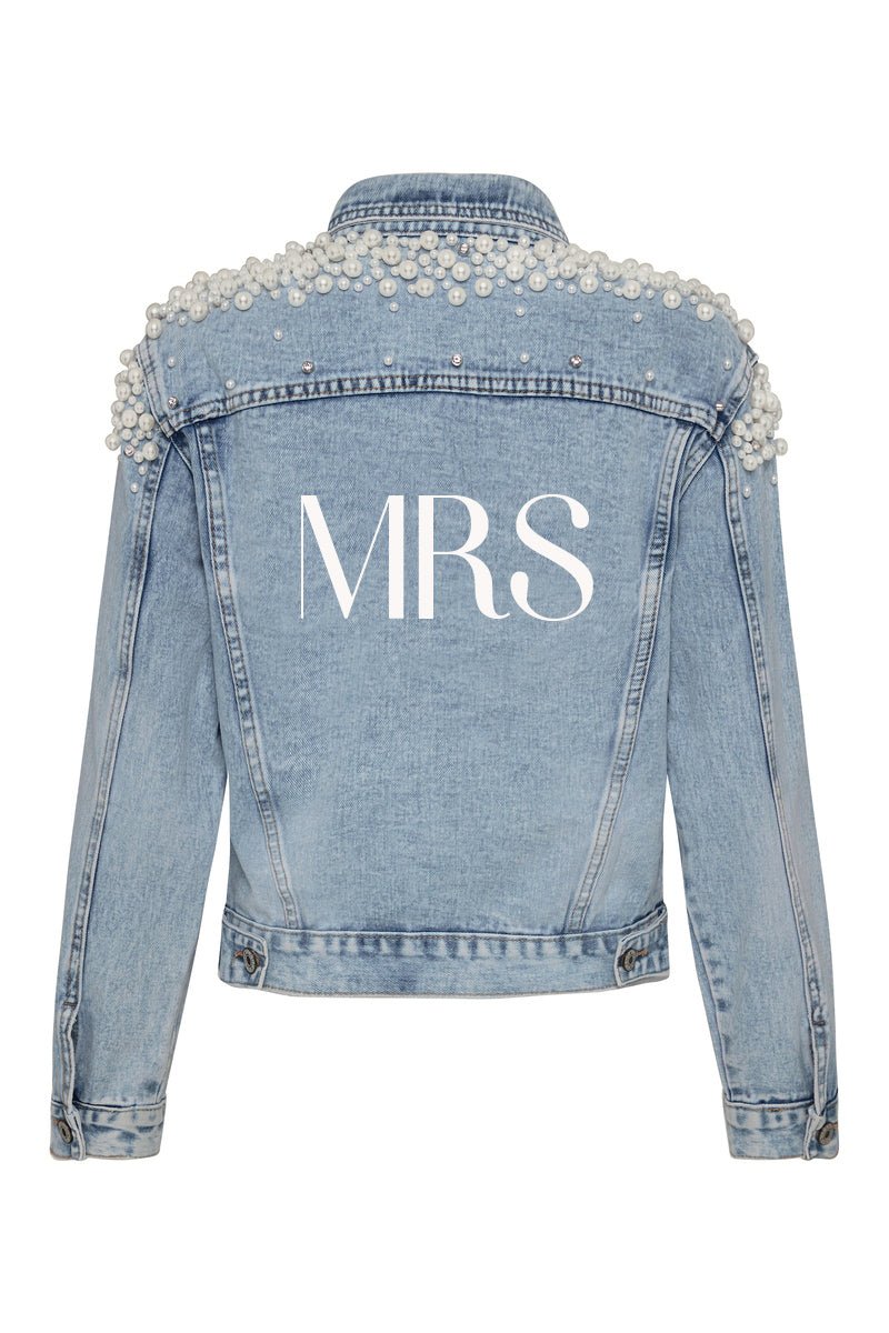 MRS Denim Jacket with Pearls