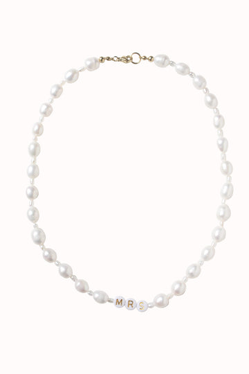 MRS Necklace - Pearl