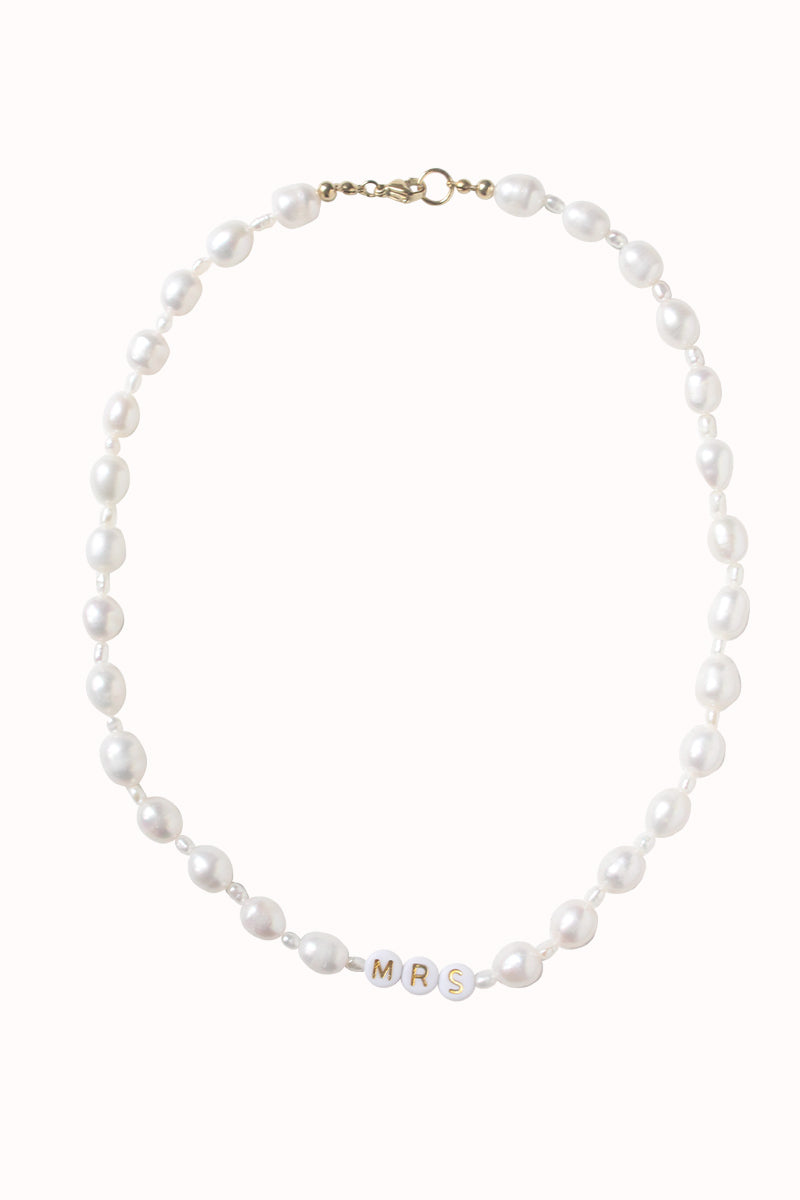 MRS Necklace - Pearl