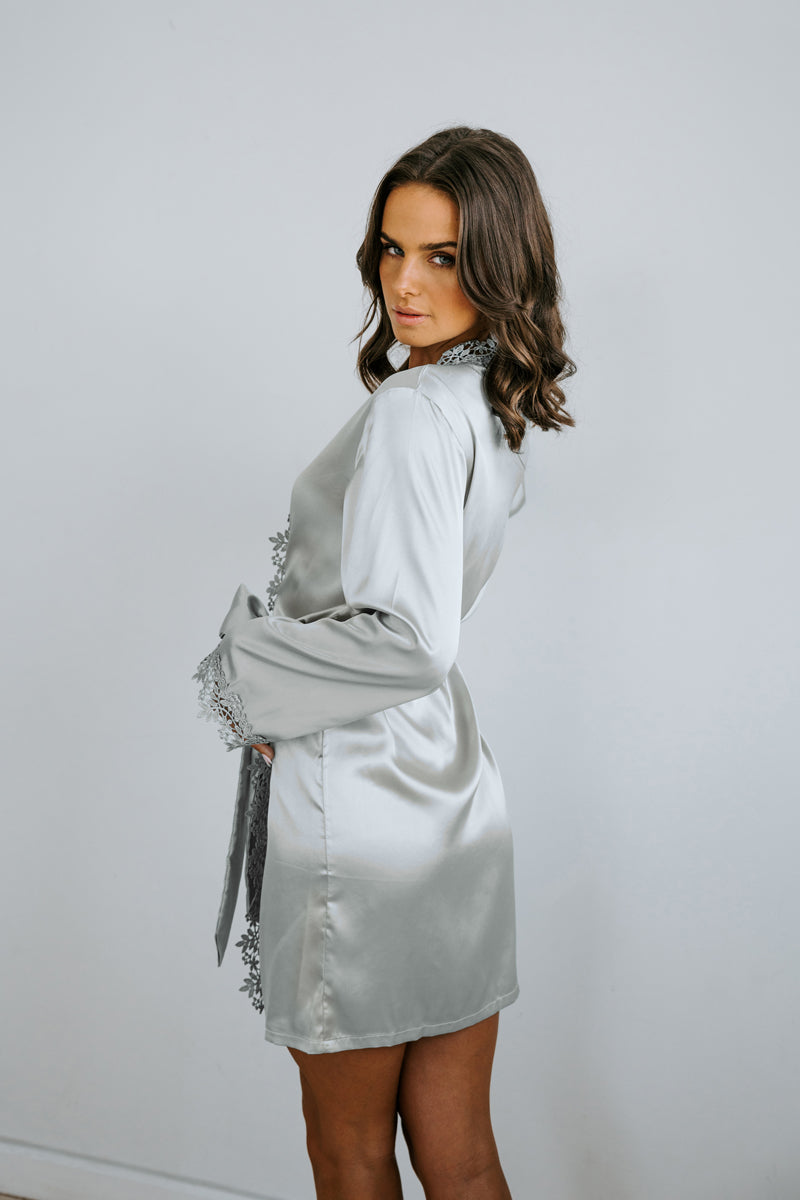 Sage Green Bridesmaid Robe | Bridesmaid Robes | Bridal Robes