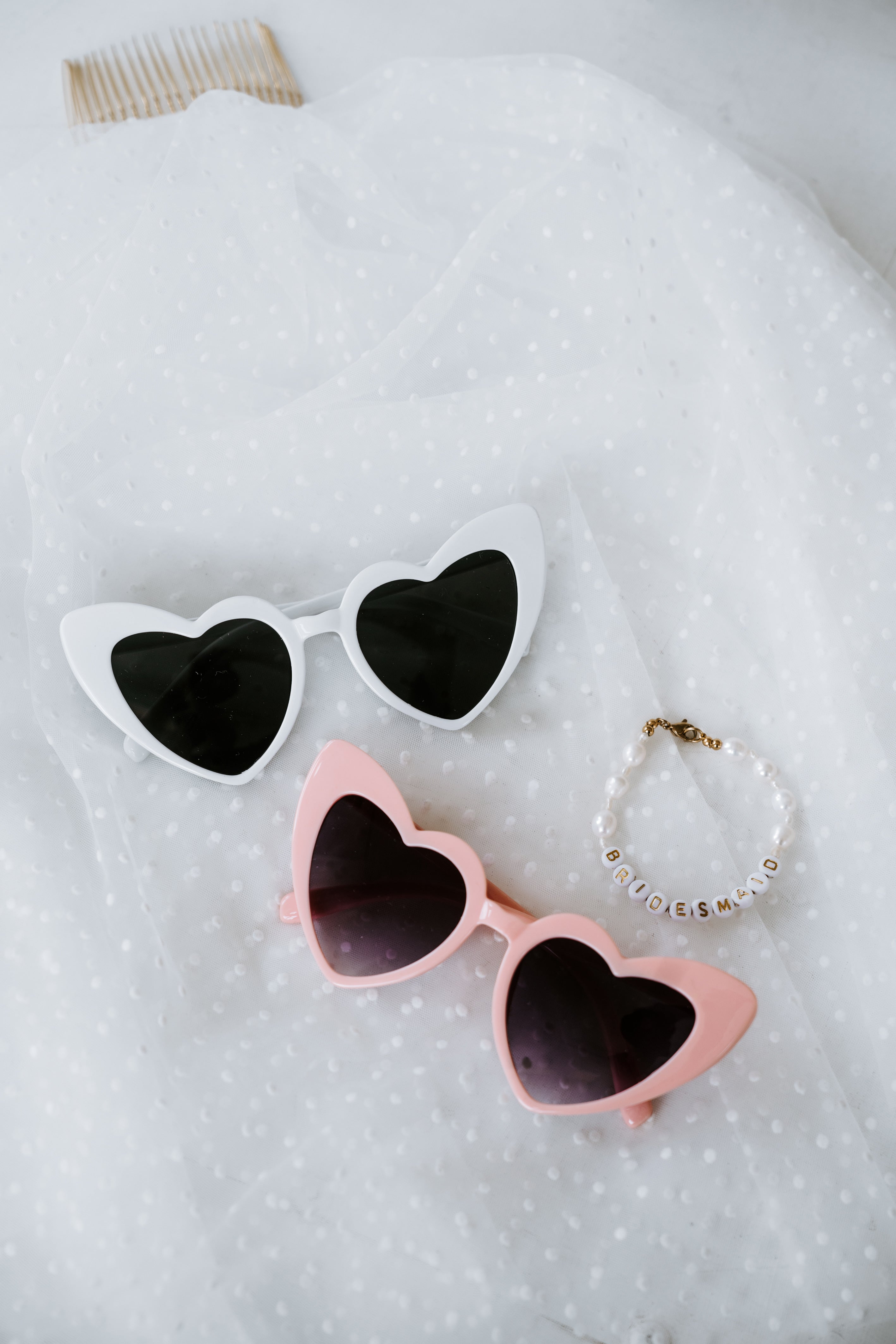 Bride Heart Sunglasses