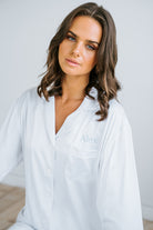 Feather Trim Pyjamas | Feather Bridal PJs | Feather Pyjamas Australia