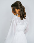 Bridal Robe | Getting Ready Robe | Long White Robe