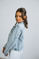 Personalised Denim Jacket | Embroidered Denim Jacket | Wedding Jacket