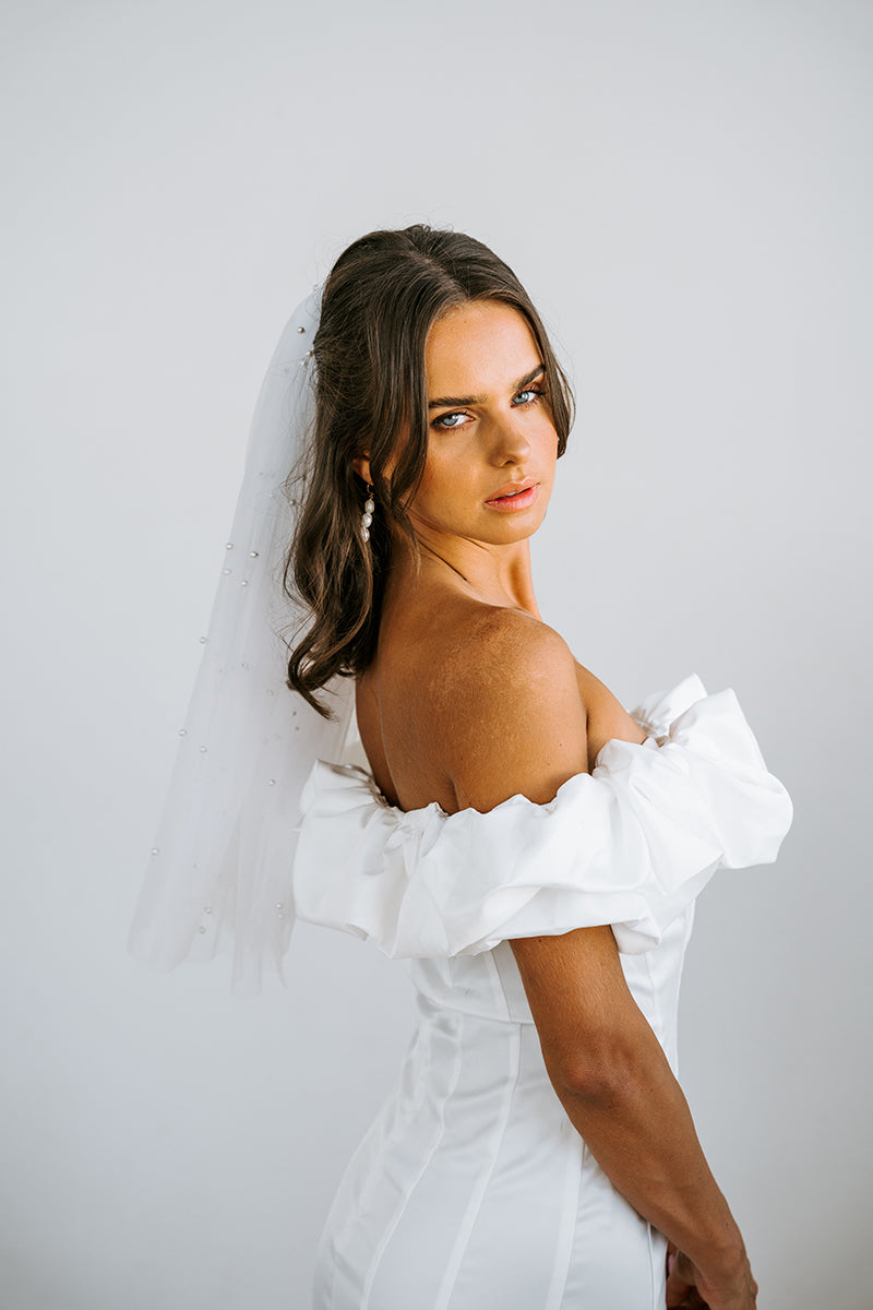 Pearl Midi Veil