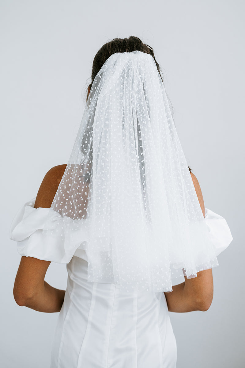 Polka Dot Veil | Bridal Veil | Bride Veil