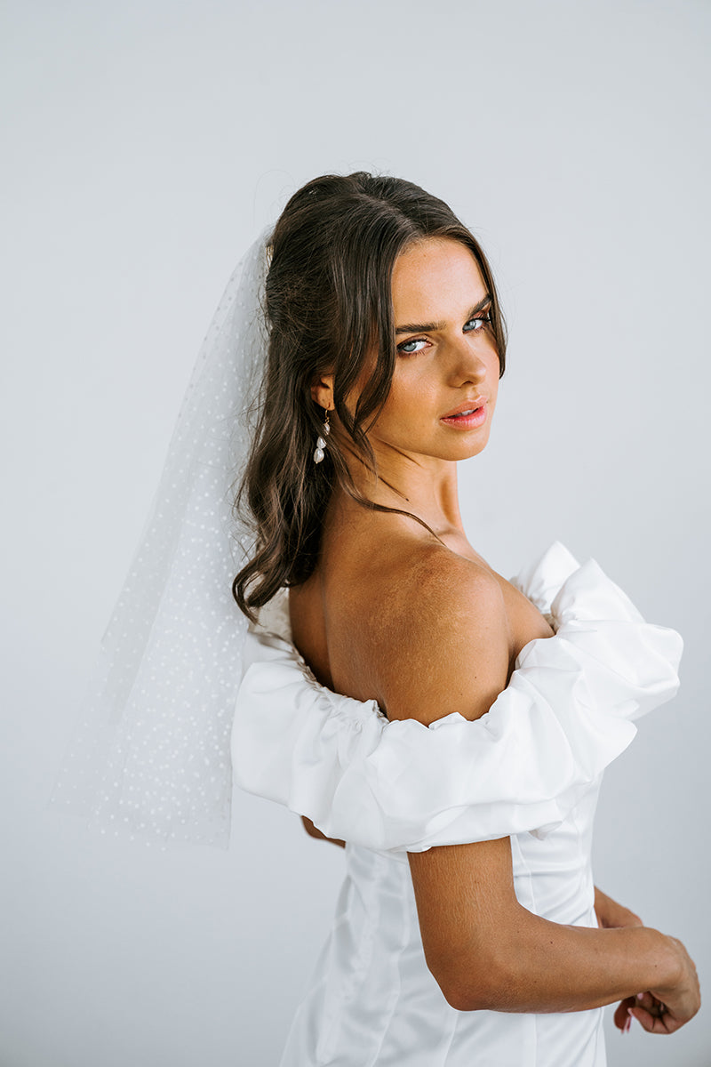 Polka Dot Veil | Bridal Veil | Bride Veil