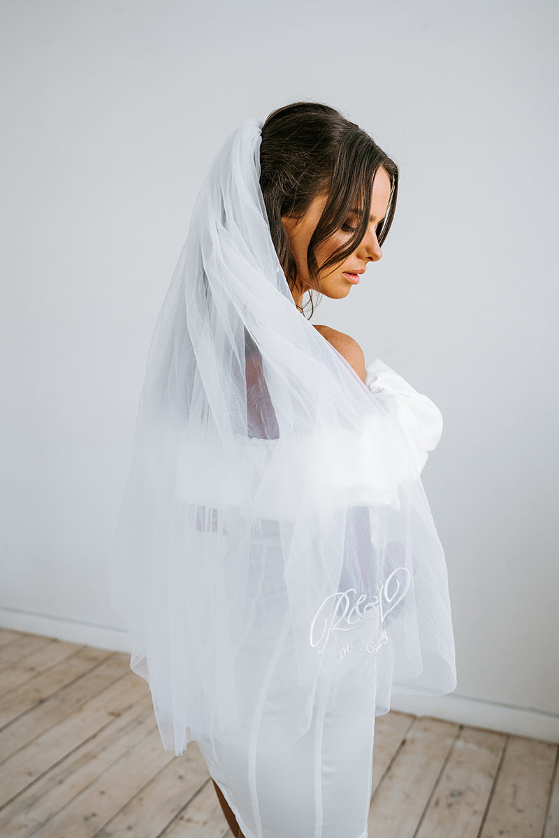 Personalised Veil | Personalised Bridal Veil | Customised Veil