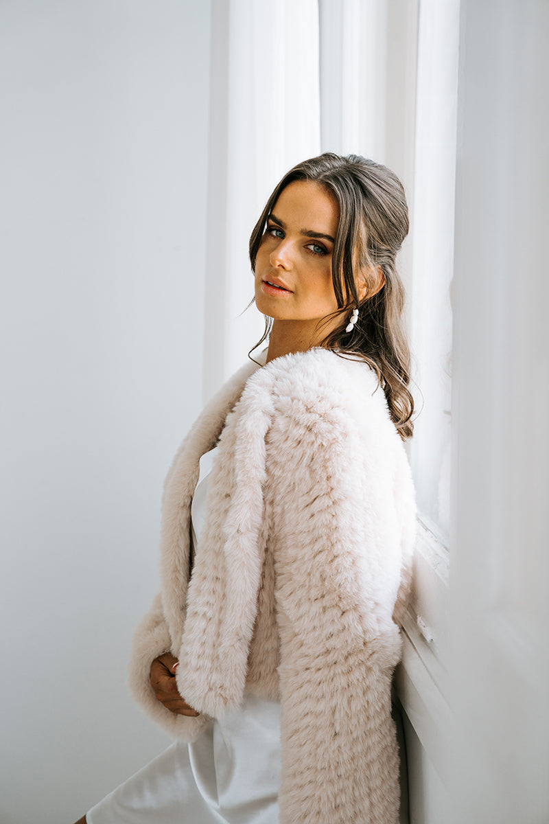 Faur Fur Wedding Jacket | Jacket for the Bride