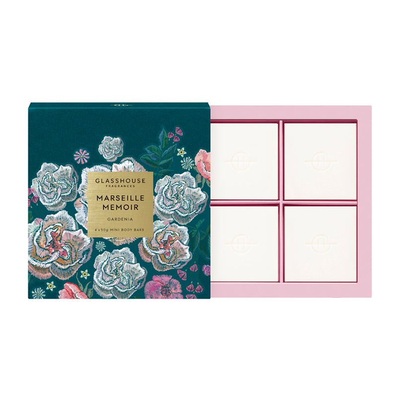 Glasshouse Fragrances MARSEILLE MEMOIR Body Bar Set