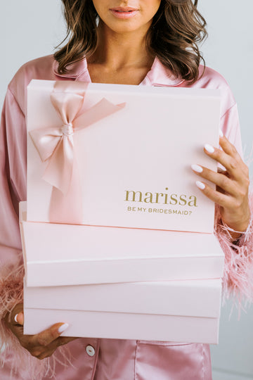 Personalised Pink Gift Box