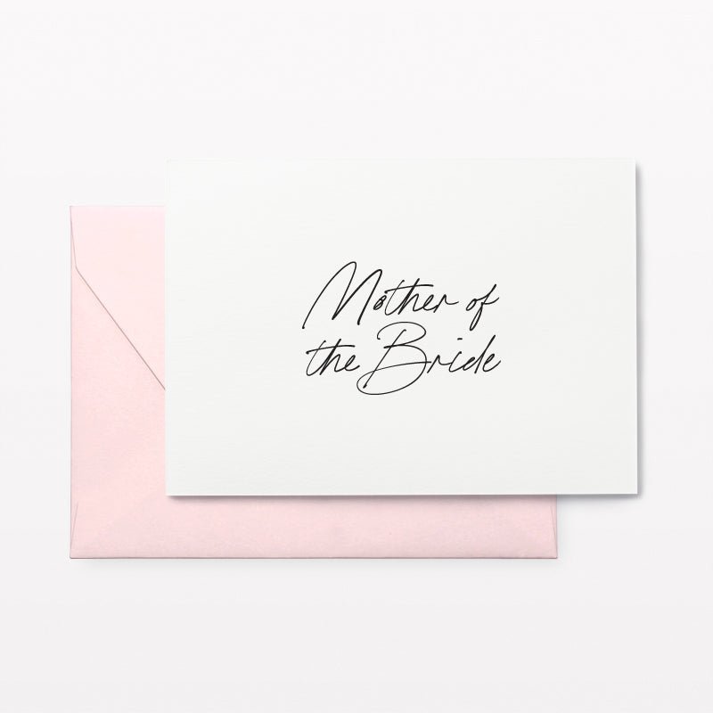 Mother of the Bride Card