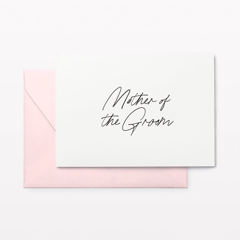 Mother of the Groom Card