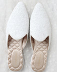 Bridal Slippers | Slippers for the Bride | Bride Slippers