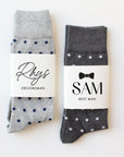 Personalised Groomsman Socks | Wedding Socks | Socks for the Groom