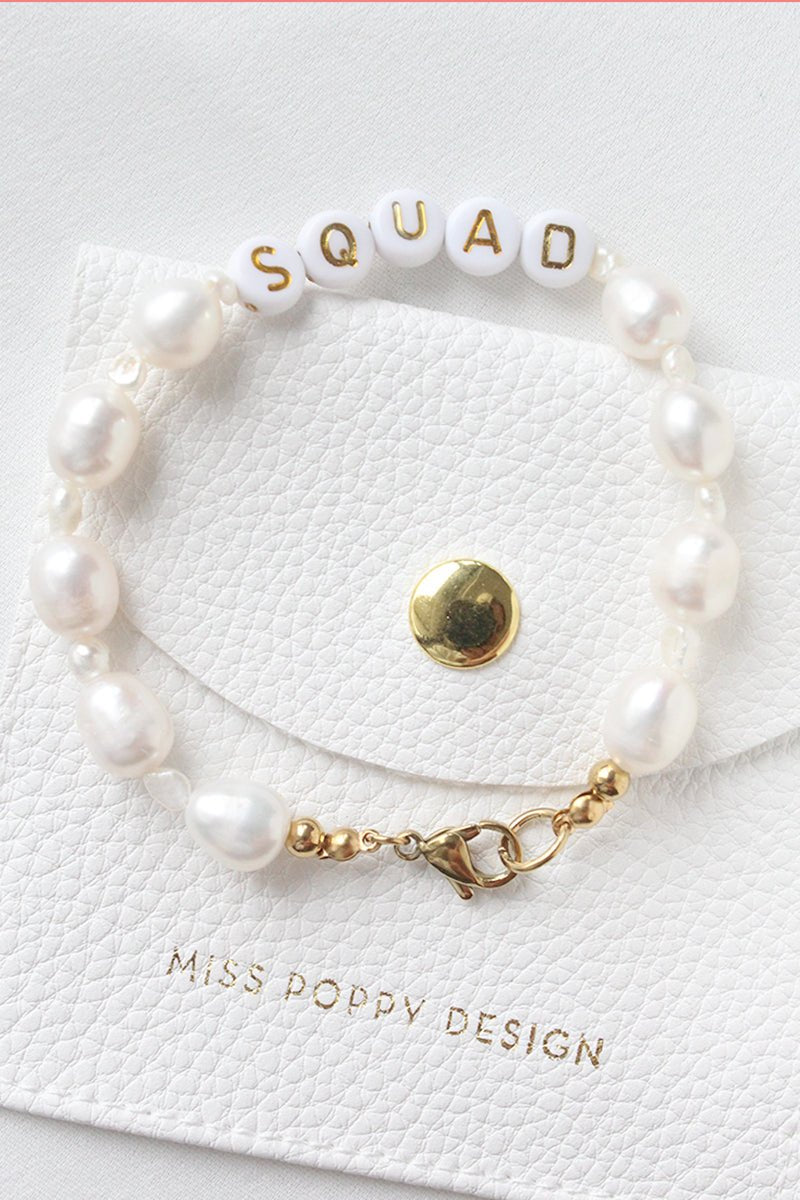 Squad Bracelet - Pearl