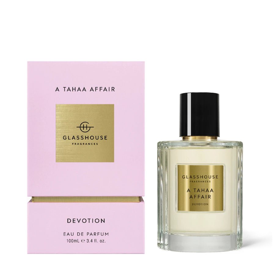 Glasshouse Fragrances 100mL A TAHAA AFFAIR DEVOTION Eau de Parfum