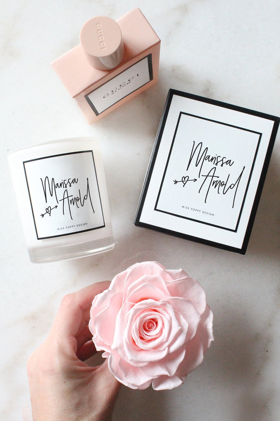Mini Candles - Miss Poppy Design