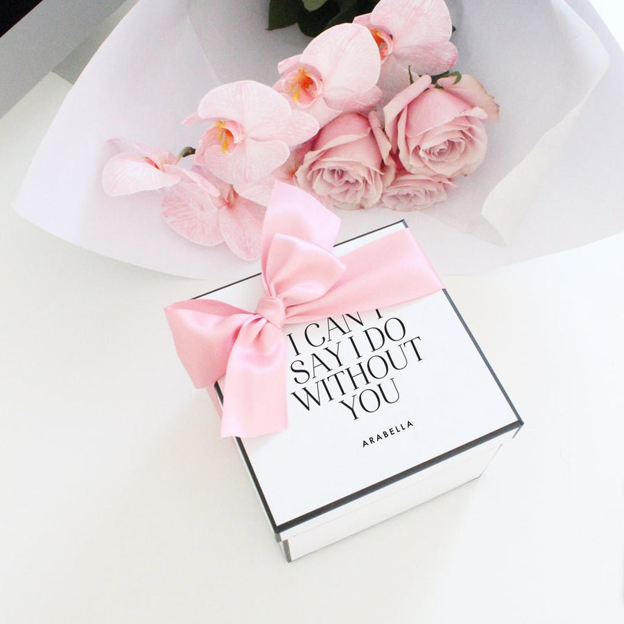 Say "I Do" Bridesmaid Proposal Gift Box